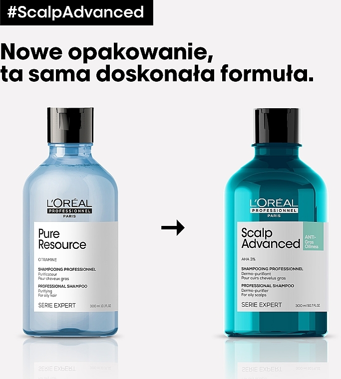 loreal professionnel szampon do włosów przetłuszczających
