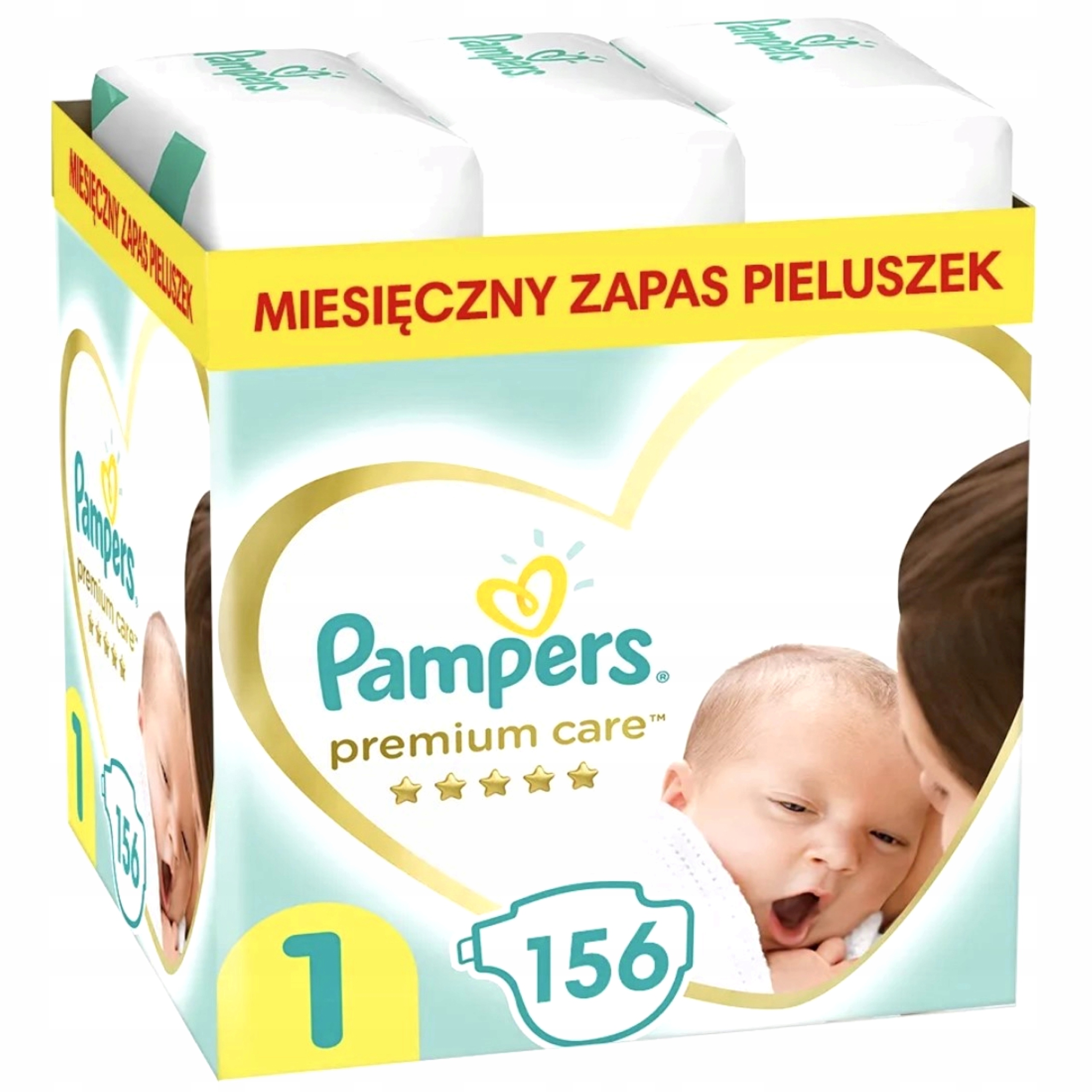 pieluszki pampers premium care newborn 2-5kg 78szt
