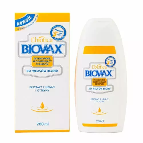 biovax szampon do wlosow blond