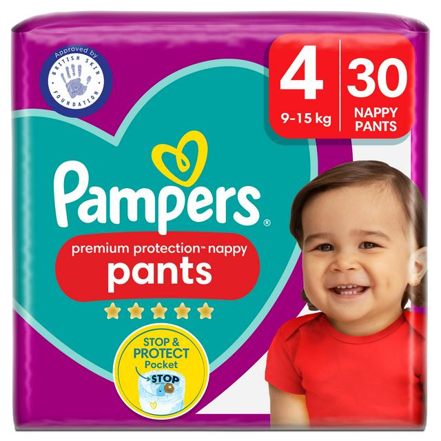 pampers active fit size 4 nappy pants