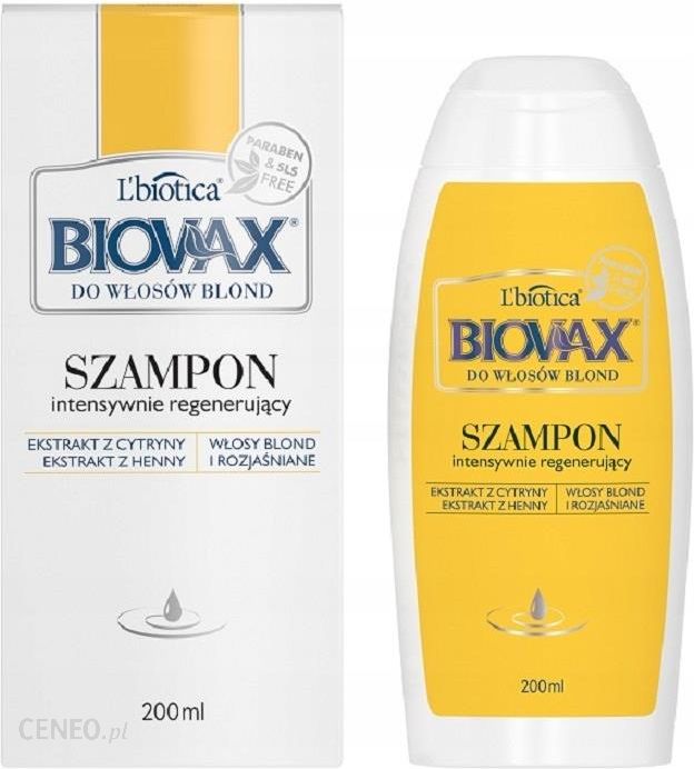 biovax szampon do wlosow blond