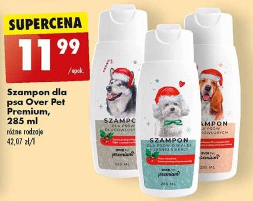 czy kupie szampon dla psa w biedronce