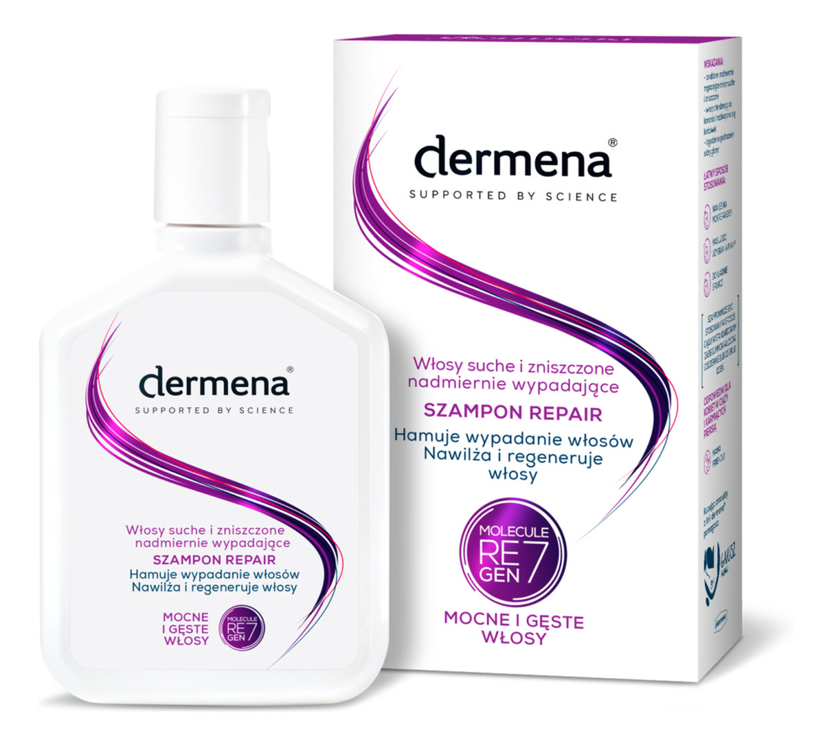 dermena hair care szampon hamujący wypadanie włosów