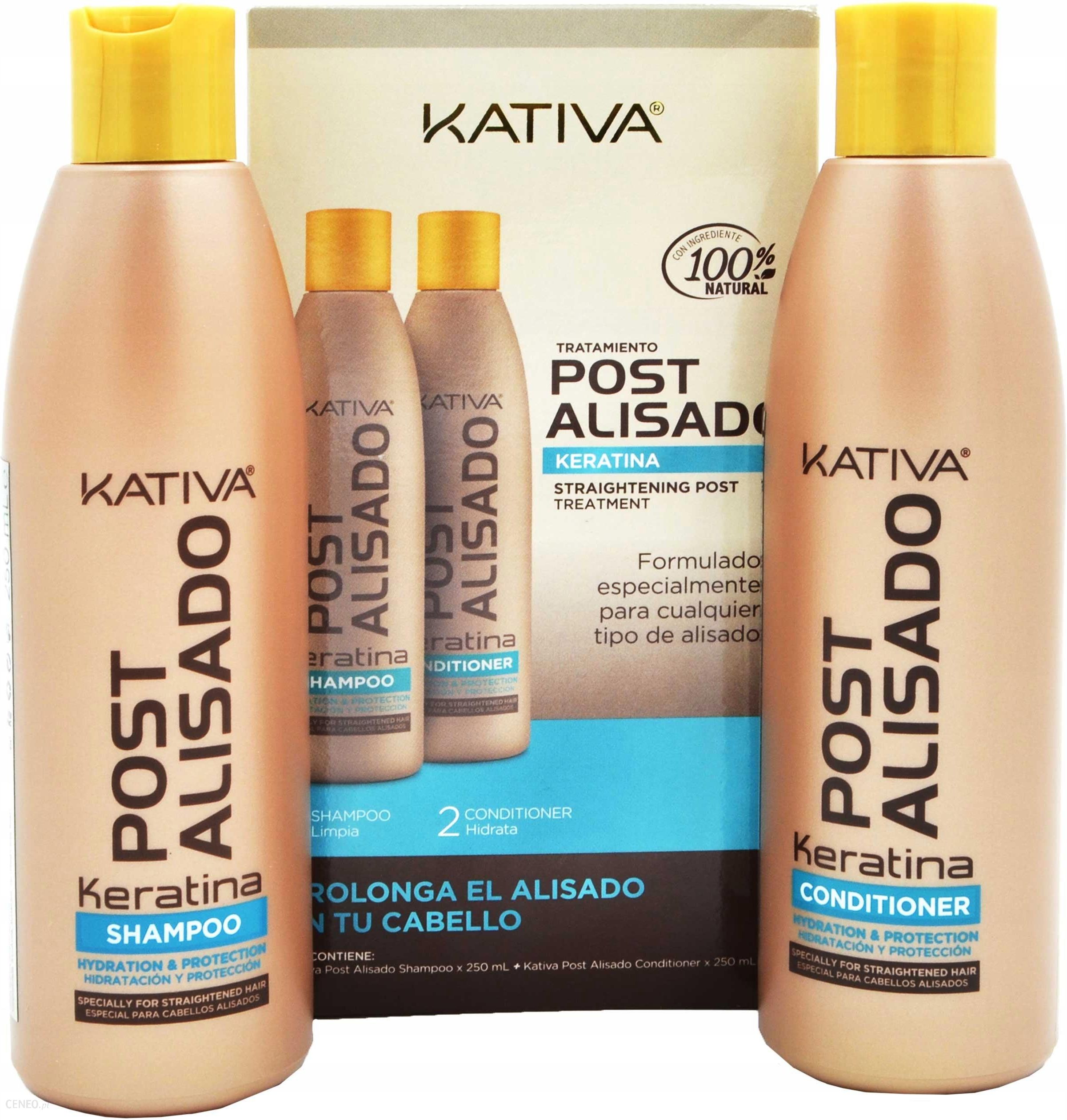 kativa keratina szampon keratynowy 250 ml po zabiegu keratynowym
