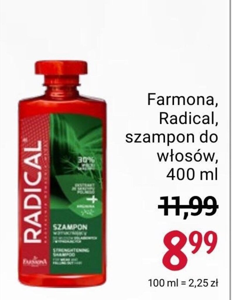 radical suchy szampon rossman