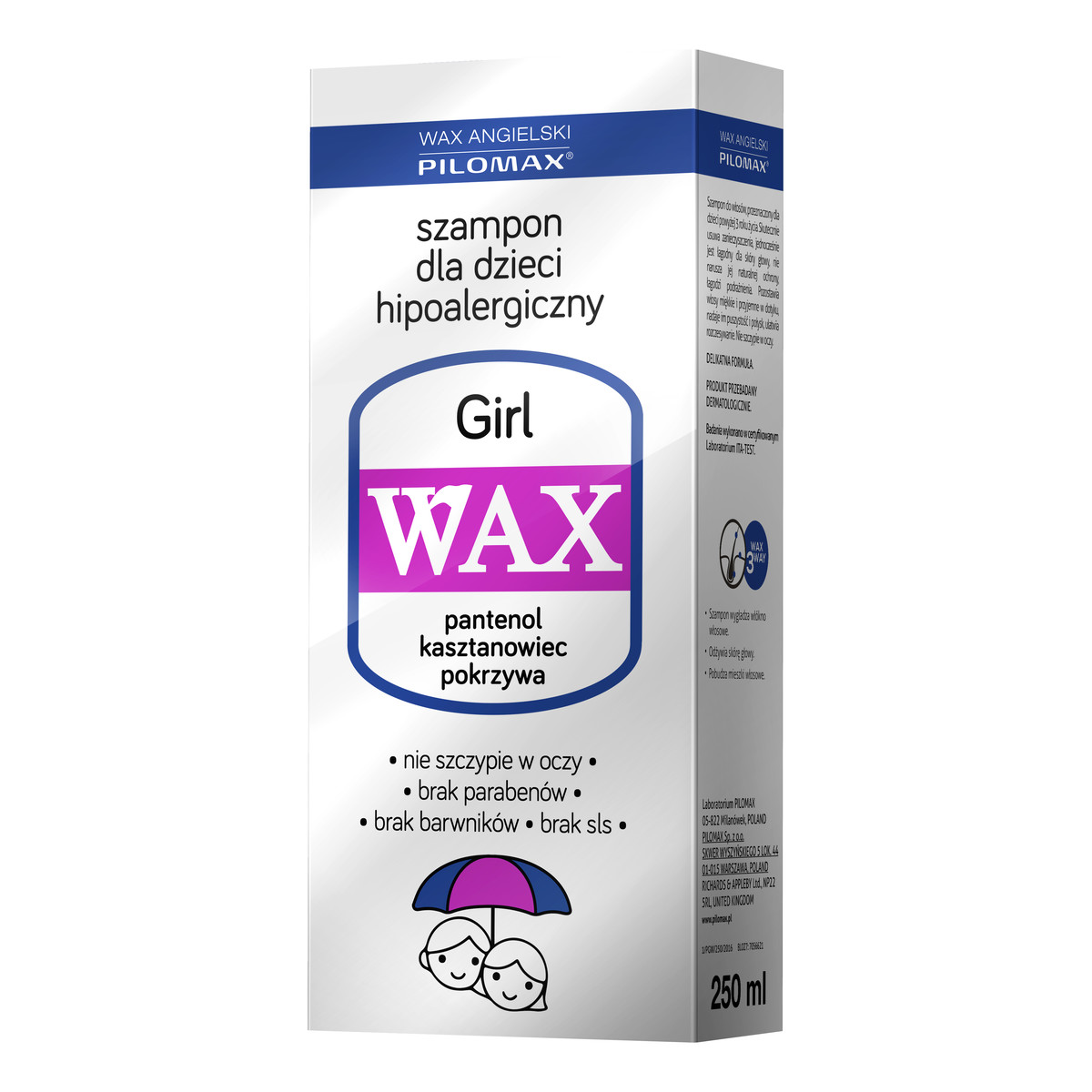 szampon wax dla dzieci